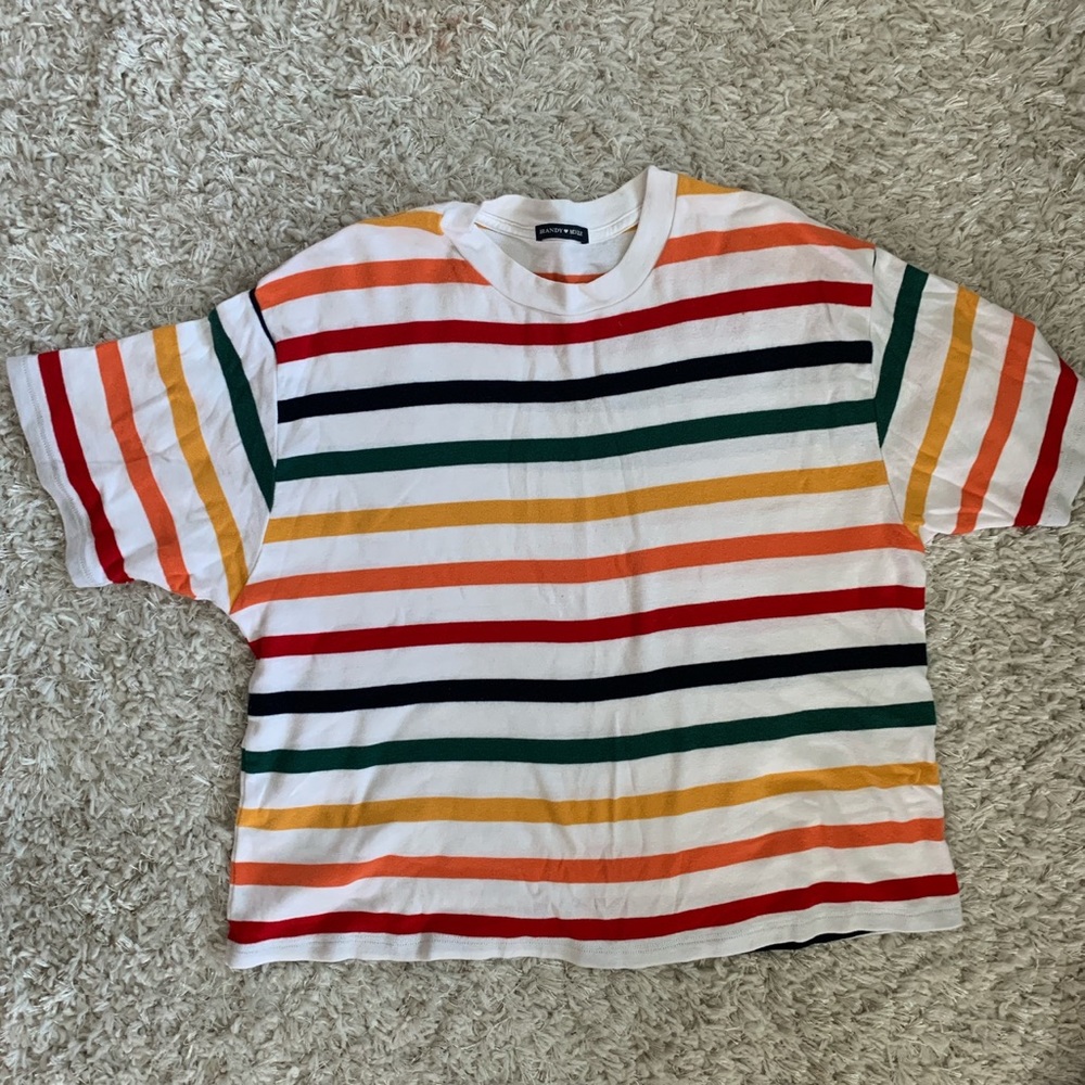 Brandy Melville rainbow tee